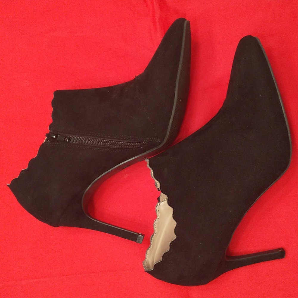 MIA Microsuede Ankle Booties